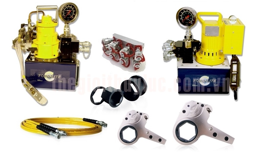 Hydraulic Torque Wrenches, IU-7XL, co le thuy luc dang trong, co le thuy luc dang chup, bom dien co le thuy luc, torqlite/usa